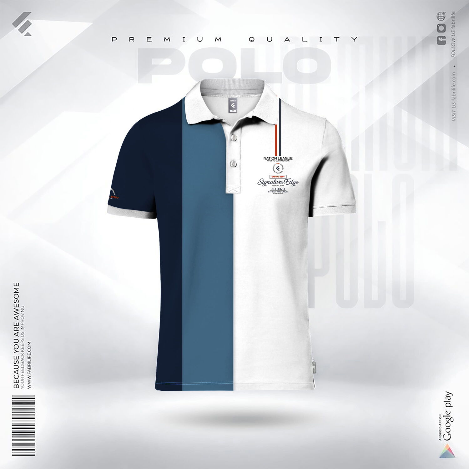 Premium Designer Edition Cotton Polo